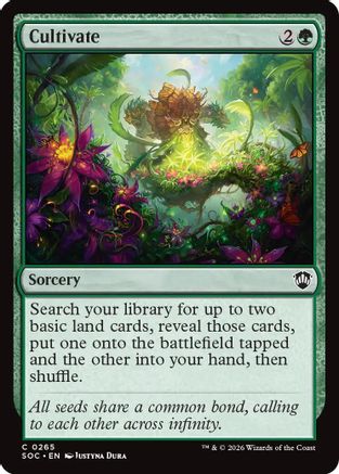 Image of Cultivate (SOC-265) - Commander: Secrets of Strixhaven
