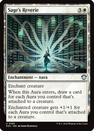 Image of Sage's Reverie (SOC-165) - Commander: Secrets of Strixhaven