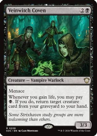Image of Veinwitch Coven (SOC-228) - Commander: Secrets of Strixhaven