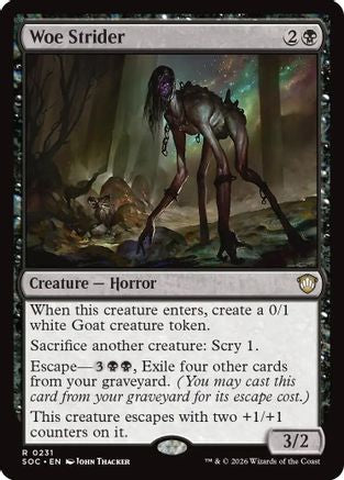 Image of Woe Strider (SOC-231) - Commander: Secrets of Strixhaven