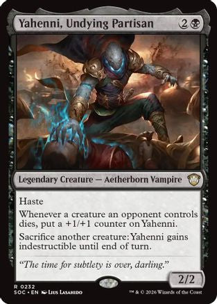 Image of Yahenni, Undying Partisan (SOC-232) - Commander: Secrets of Strixhaven