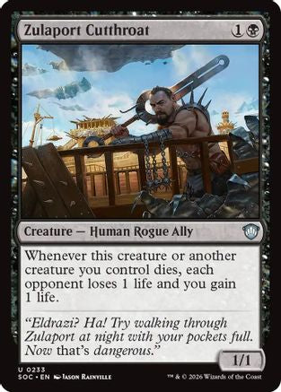 Image of Zulaport Cutthroat (SOC-233) - Commander: Secrets of Strixhaven