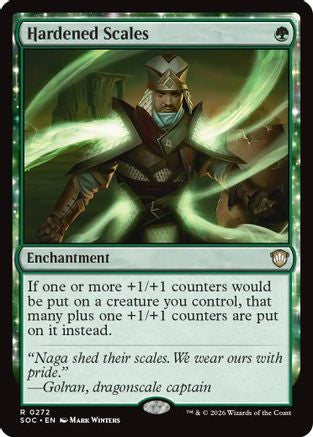 Image of Hardened Scales (SOC-272) - Commander: Secrets of Strixhaven