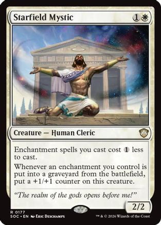 Image of Starfield Mystic (SOC-177) - Commander: Secrets of Strixhaven