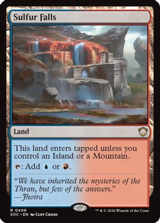 Image of Sulfur Falls (SOC-408) - Commander: Secrets of Strixhaven