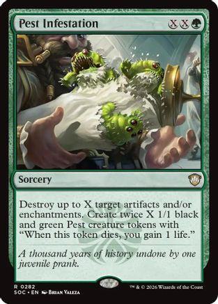 Image of Pest Infestation (SOC-282) - Commander: Secrets of Strixhaven