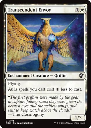 Image of Transcendent Envoy (SOC-183) - Commander: Secrets of Strixhaven