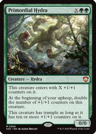 Image of Primordial Hydra (SOC-284) - Commander: Secrets of Strixhaven