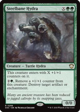 Image of Steelbane Hydra (SOC-288) - Commander: Secrets of Strixhaven