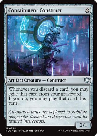 Image of Containment Construct (SOC-344) - Commander: Secrets of Strixhaven
