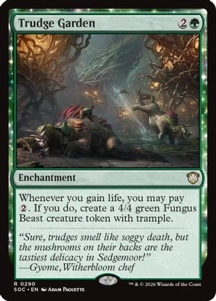 Image of Trudge Garden (SOC-290) - Commander: Secrets of Strixhaven