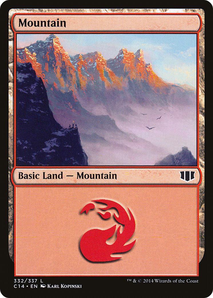 Image of Mountain (332) [Commander 2014]