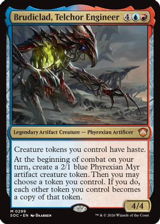 Image of Brudiclad, Telchor Engineer (SOC-299) - Commander: Secrets of Strixhaven