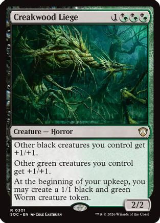 Image of Creakwood Liege (SOC-301) - Commander: Secrets of Strixhaven
