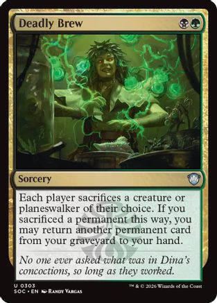 Image of Deadly Brew (SOC-303) - Commander: Secrets of Strixhaven