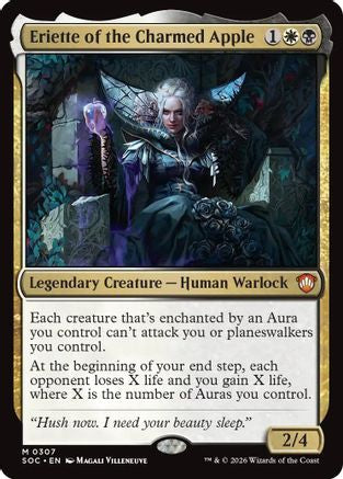 Image of Eriette of the Charmed Apple (SOC-307) - Commander: Secrets of Strixhaven