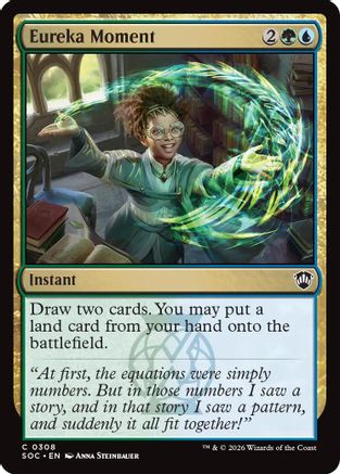 Image of Eureka Moment (SOC-308) - Commander: Secrets of Strixhaven