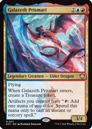 Image of Galazeth Prismari (SOC-311) - Commander: Secrets of Strixhaven