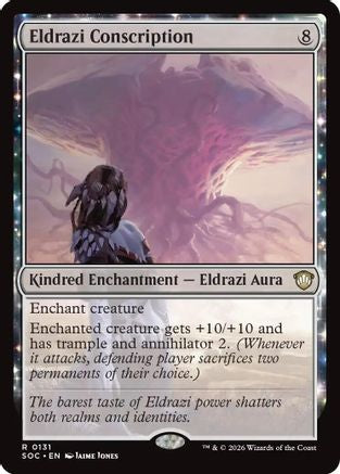 Image of Eldrazi Conscription (SOC-131) - Commander: Secrets of Strixhaven