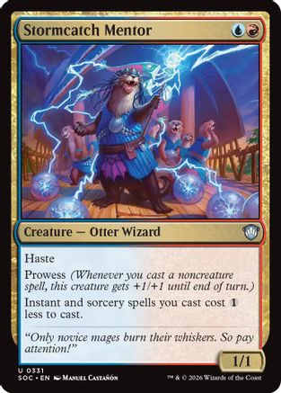 Image of Stormcatch Mentor (SOC-331) - Commander: Secrets of Strixhaven