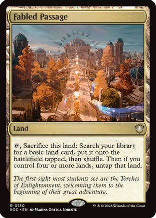 Image of Fabled Passage (SOC-130) - Commander: Secrets of Strixhaven