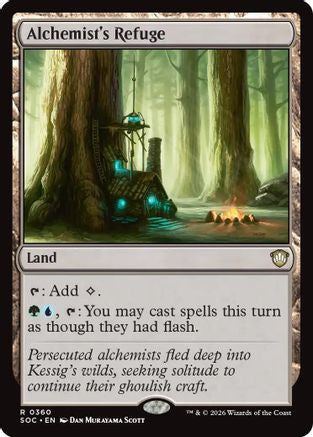 Image of Alchemist's Refuge (SOC-360) - Commander: Secrets of Strixhaven