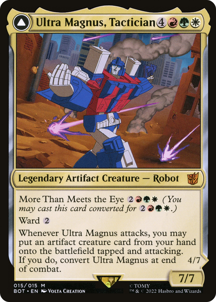 Image of Ultra Magnus, Tactician // Ultra Magnus, Armored Carrier [Transformers]