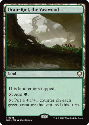 Image of Oran-Rief, the Vastwood (SOC-391) - Commander: Secrets of Strixhaven