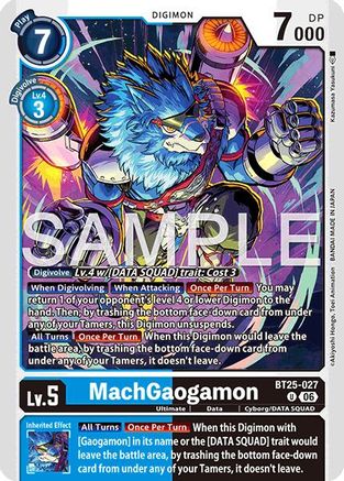 Image of MachGaogamon (BT25-027) - Dual Revolution