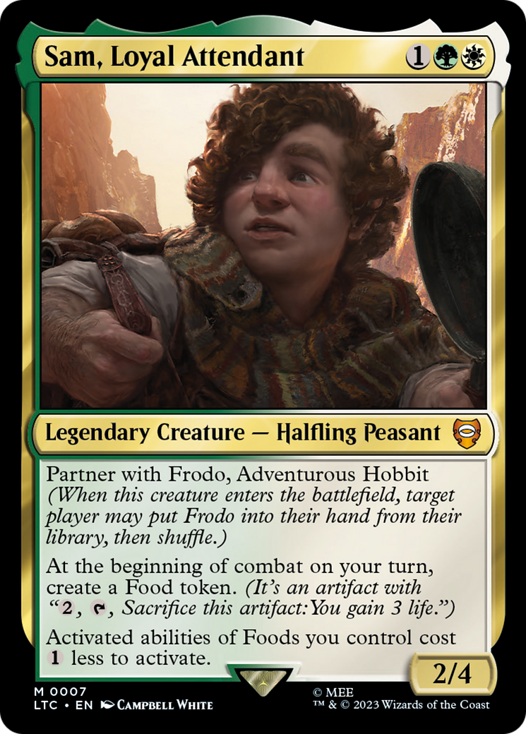 Image of Sam, Loyal Attendant [The Lord of the Rings: Tales of Middle-Earth Commander]