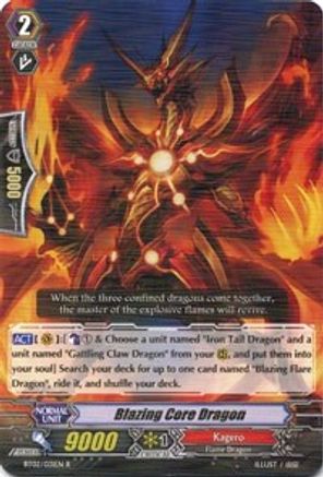 Image of Blazing Core Dragon (ONSLAUGHT OF DRAGON SOULS)