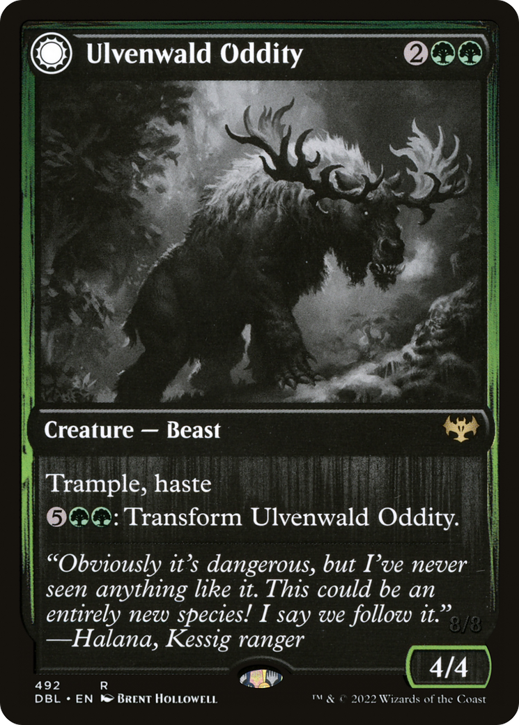Image of Ulvenwald Oddity // Ulvenwald Behemoth [Innistrad: Double Feature]