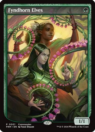 Image of Fyndhorn Elves (CommandFest 2026) (MFP-001) - MagicFest Cards Foil