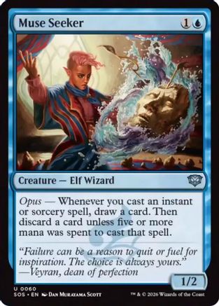 Image of Muse Seeker (SOS-060) - Secrets of Strixhaven