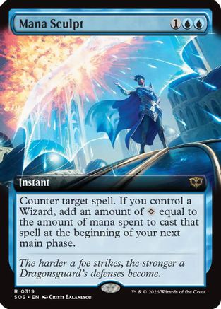 Image of Mana Sculpt (Extended Art) (SOS-319) - Secrets of Strixhaven