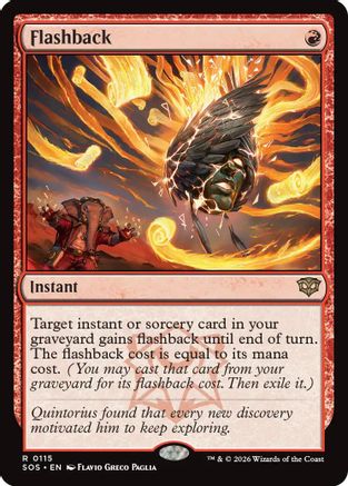 Image of Flashback (SOS-115) - Secrets of Strixhaven Foil