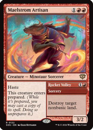 Image of Maelstrom Artisan (SOS-122) - Secrets of Strixhaven Foil