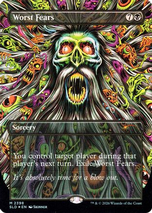 Image of Worst Fears (SLD-2398) - Secret Lair Drop Series Foil
