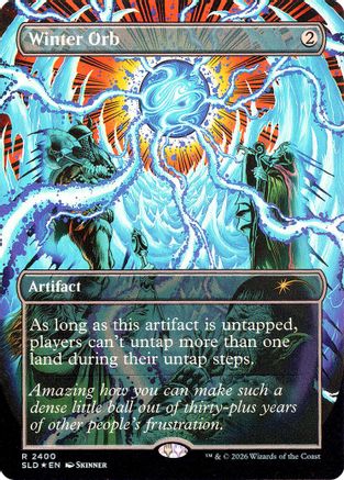 Image of Winter Orb (2400) (SLD-2400) - Secret Lair Drop Series Foil