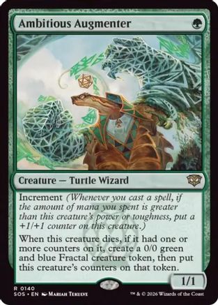 Image of Ambitious Augmenter (SOS-140) - Secrets of Strixhaven Foil