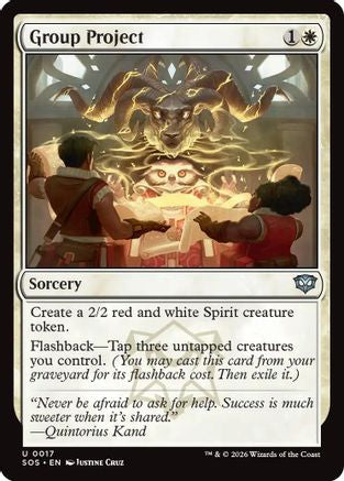 Image of Group Project (SOS-017) - Secrets of Strixhaven