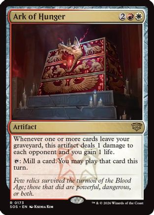Image of Ark of Hunger (SOS-173) - Secrets of Strixhaven Foil