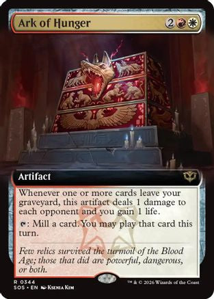 Image of Ark of Hunger (Extended Art) (SOS-344) - Secrets of Strixhaven