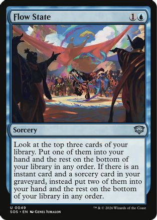 Image of Flow State (SOS-049) - Secrets of Strixhaven