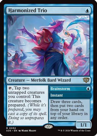 Image of Harmonized Trio (SOS-052) - Secrets of Strixhaven