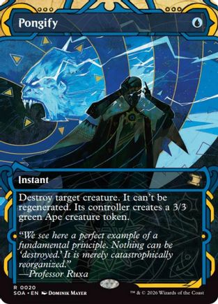 Image of Pongify (SOA-020) - Secrets of Strixhaven: Mystical Archive Foil