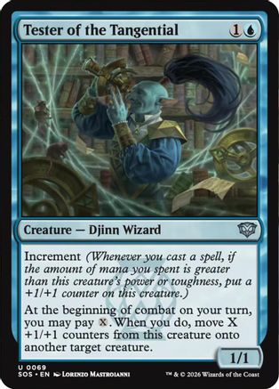 Image of Tester of the Tangential (SOS-069) - Secrets of Strixhaven