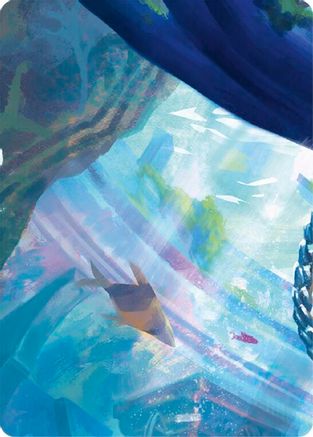 Image of Eye of Ophidia Art Card (Top Left) - Compendium of Rathe - Antiquity Pack Rainbow Foil