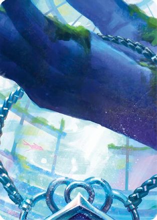 Image of Eye of Ophidia Art Card (Top Center) - Compendium of Rathe - Antiquity Pack Rainbow Foil