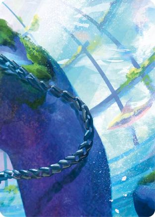 Image of Eye of Ophidia Art Card (Top Right) - Compendium of Rathe - Antiquity Pack Rainbow Foil